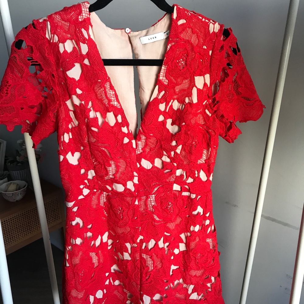 Red Romper
